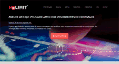 Desktop Screenshot of nolimitmaroc.com